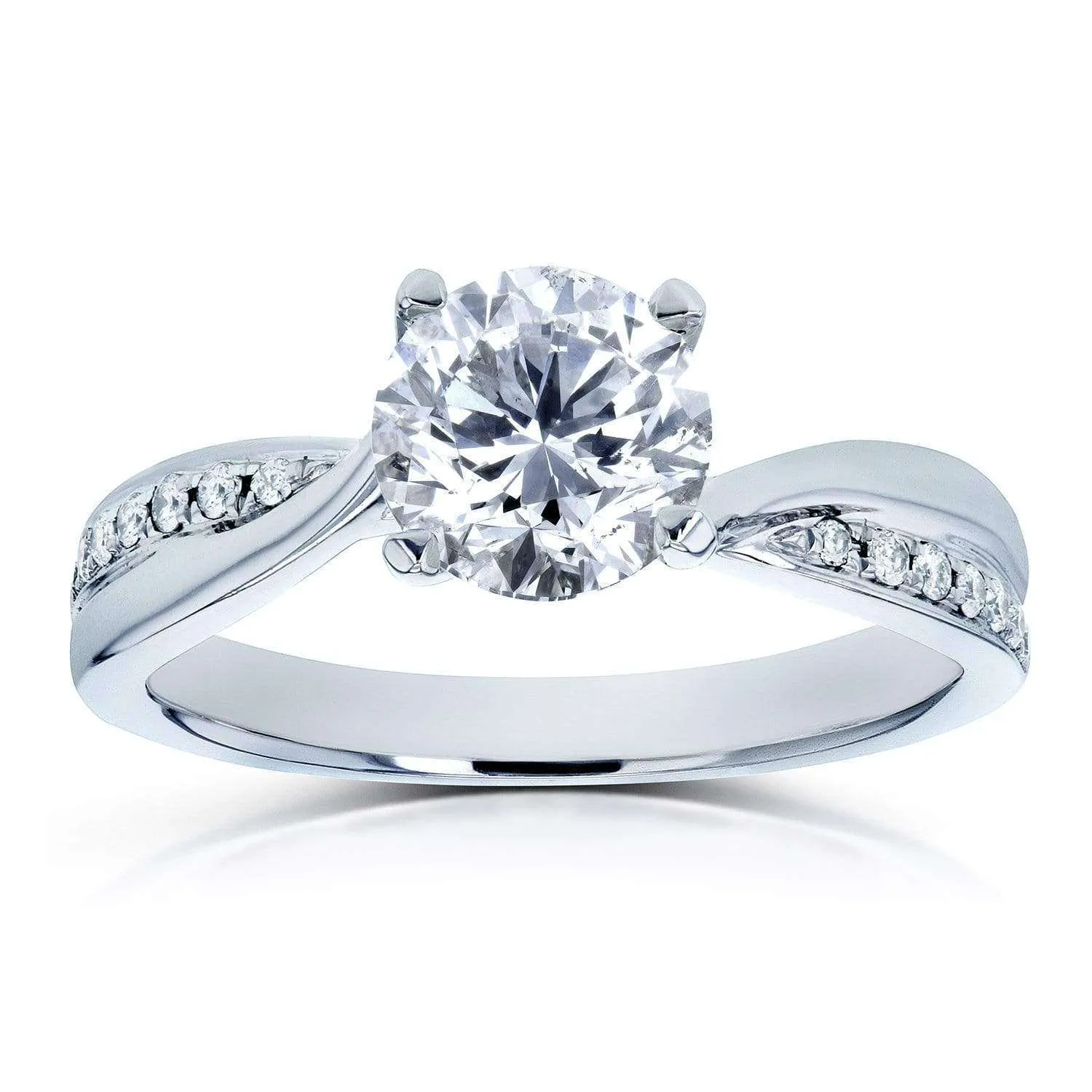 1 Carat Hourglass Ring - Multiple Center Options