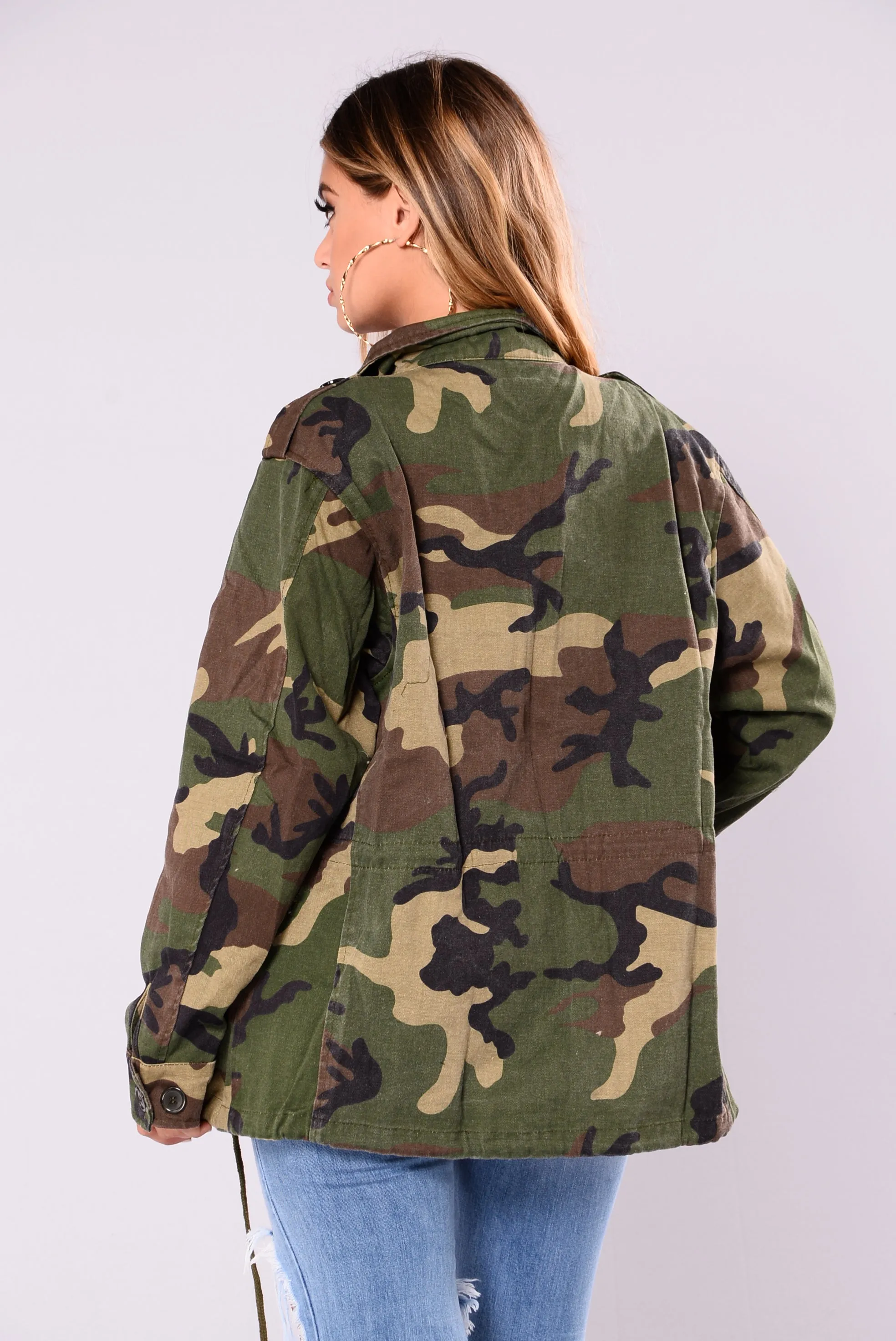 Aim To Misbehave Camo Jacket - Camo