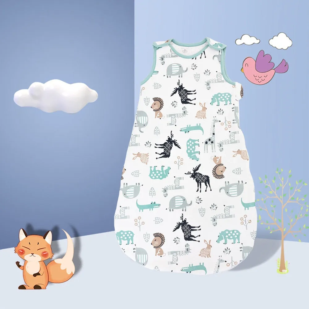 Baby Sleep bag/ Cartoon Printed Sleepwear for 0-2 Yrs