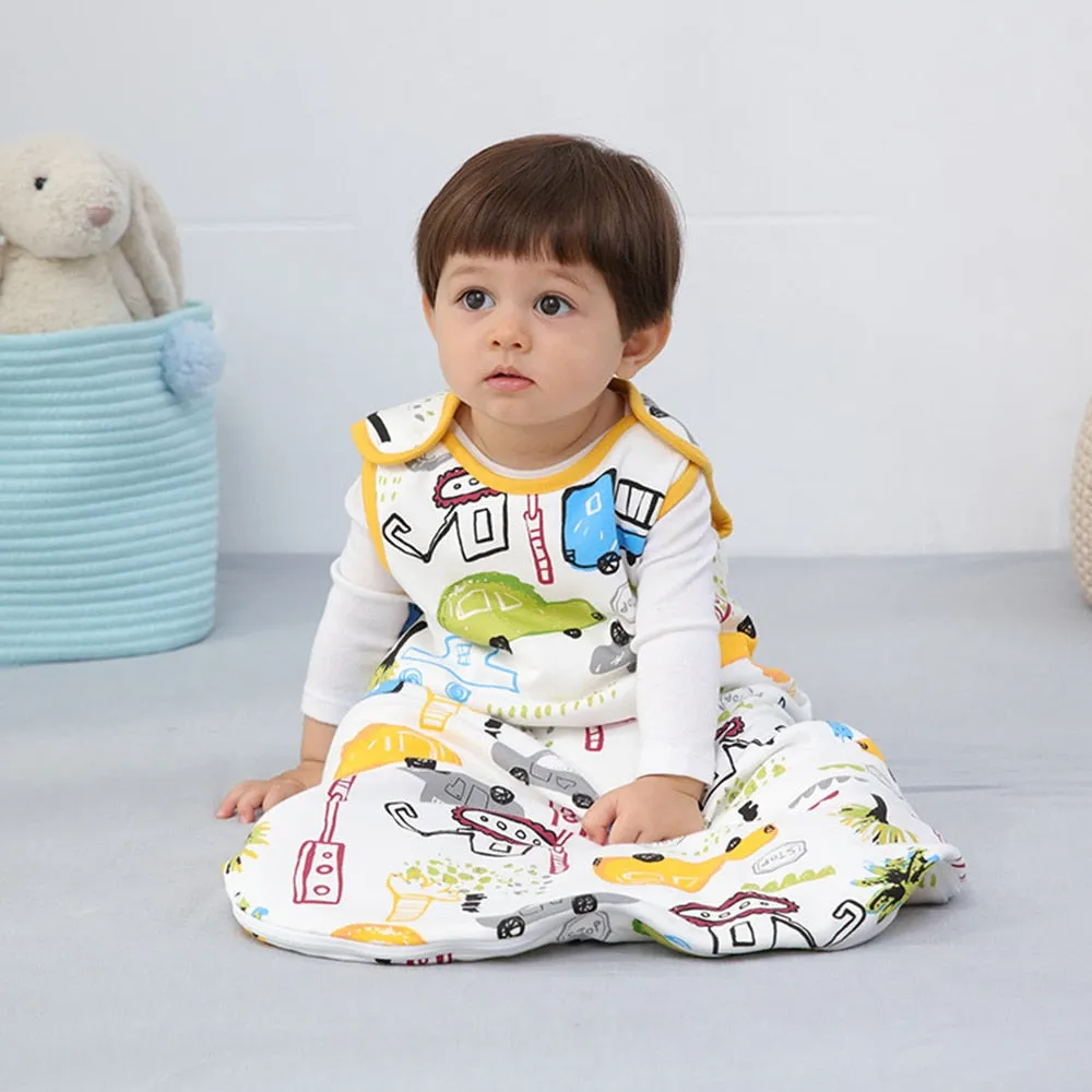 Baby Sleep bag/ Cartoon Printed Sleepwear for 0-2 Yrs