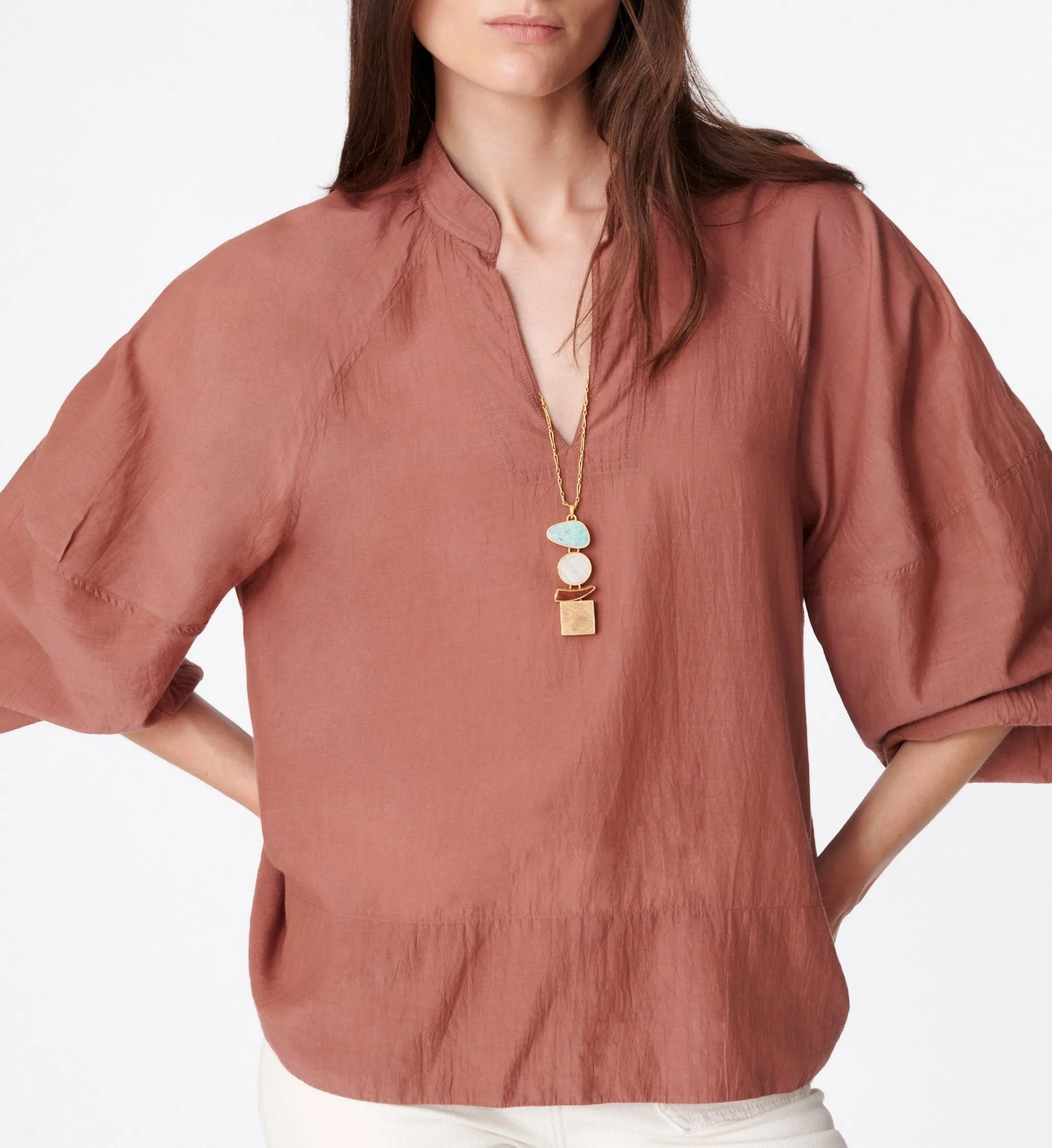 Blouse Balthus - Clay