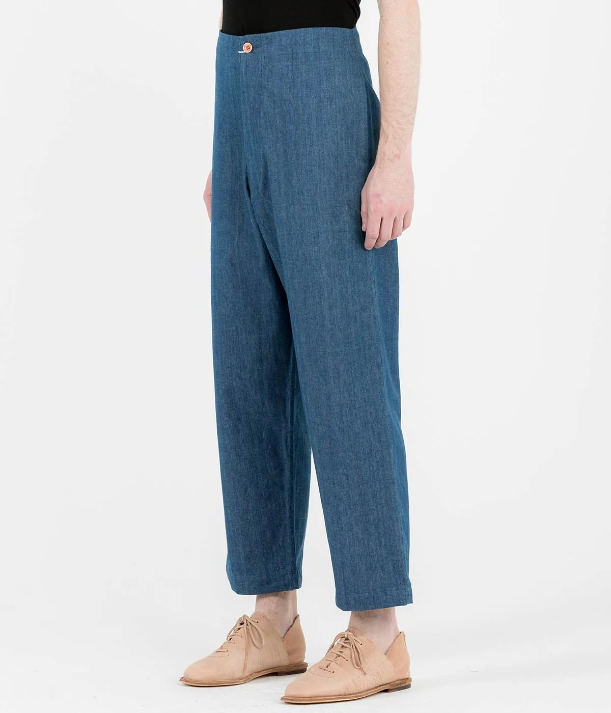 Blue Selvaged Denim Jeans