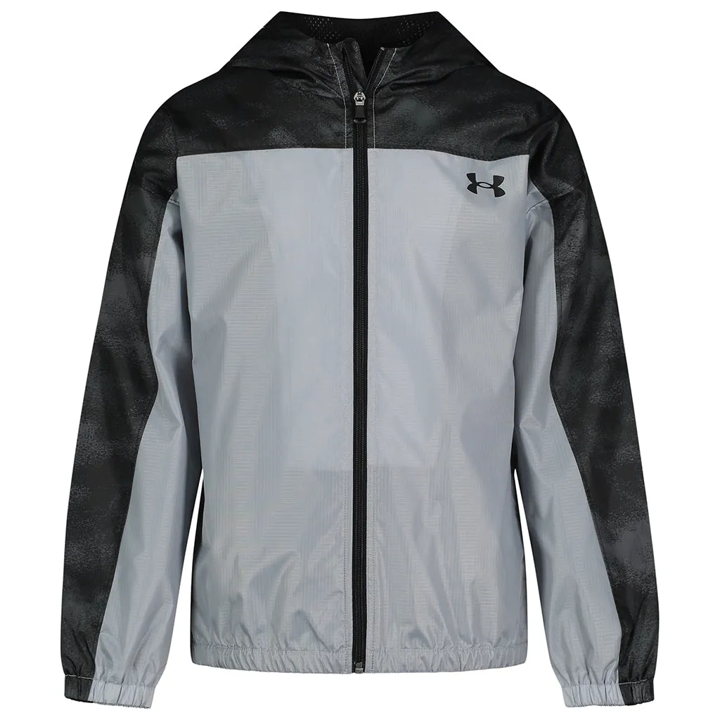 Boy's UA Wintuck Print Wind Breaker