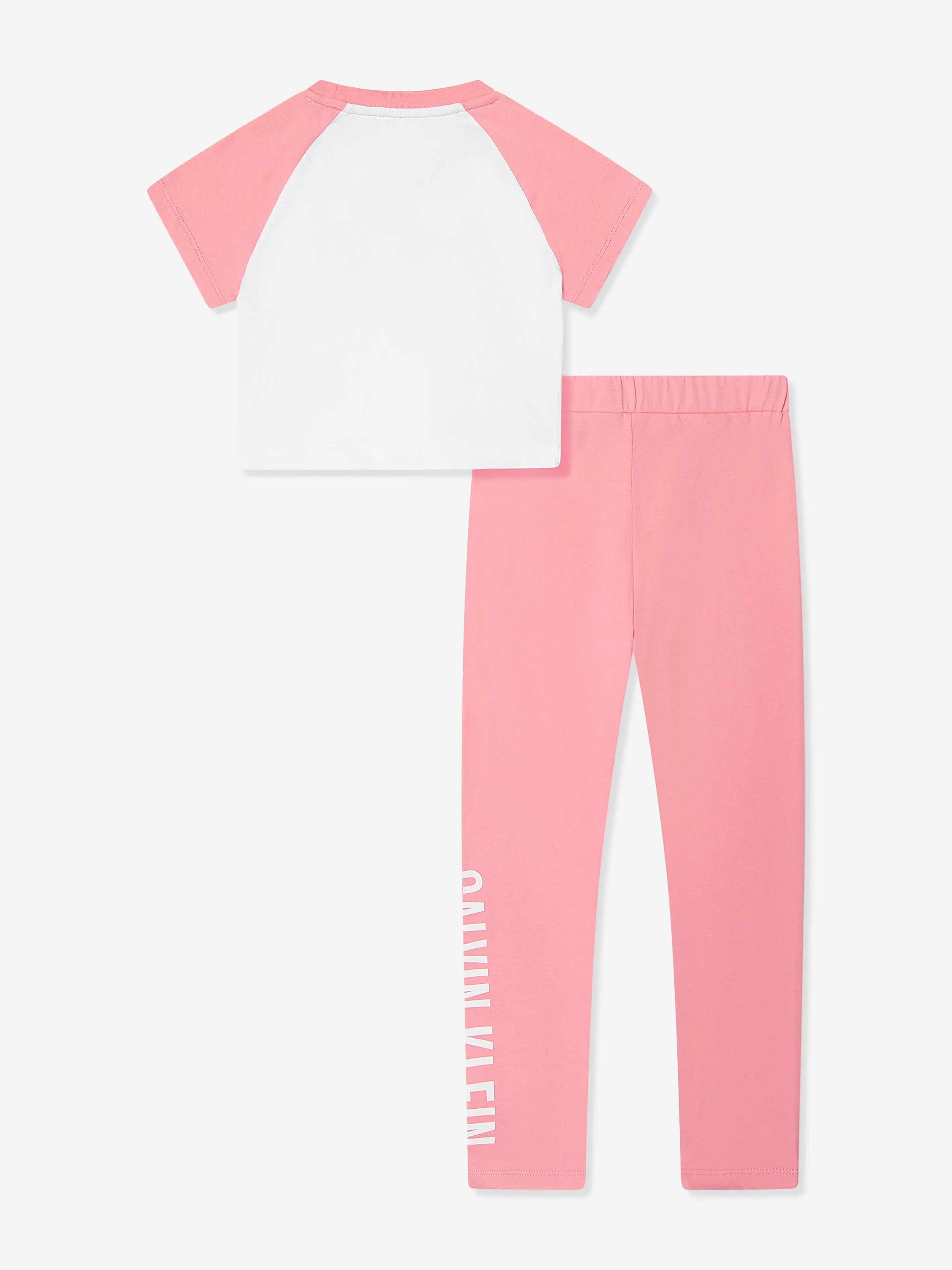 Calvin Klein Girls Pyjamas Set in Pink