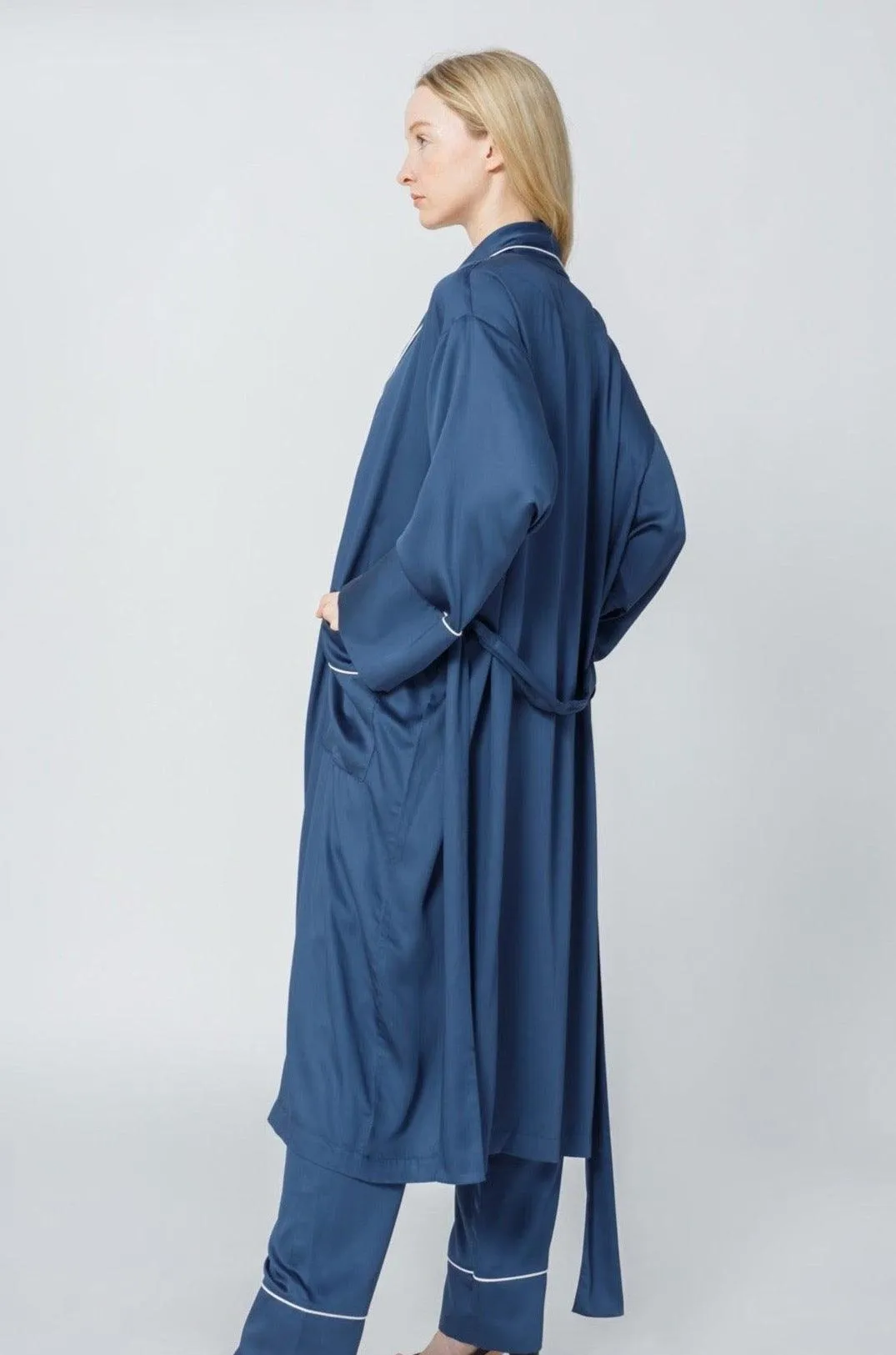 Comfort  Robe Classic Blue