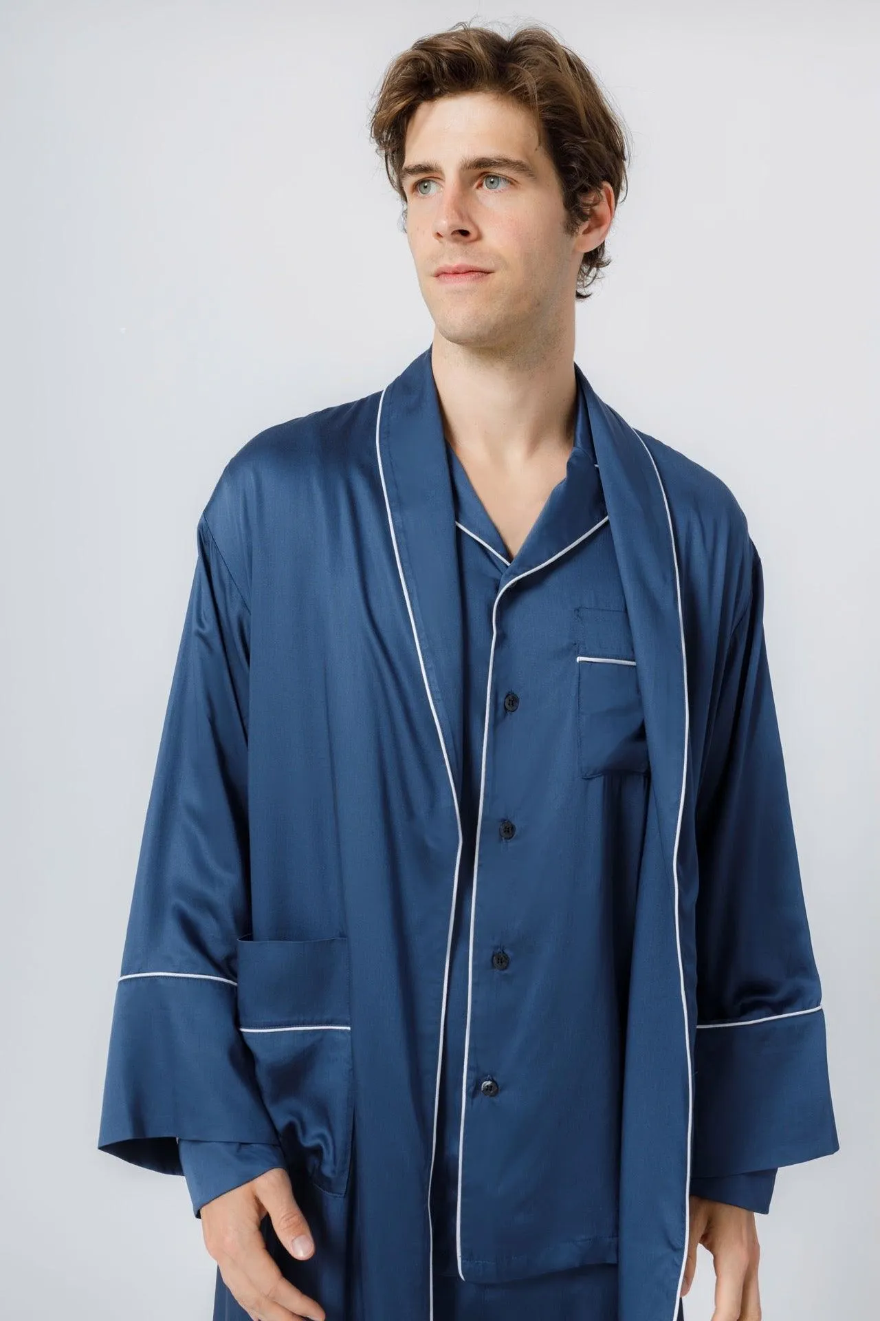 Comfort  Robe Classic Blue