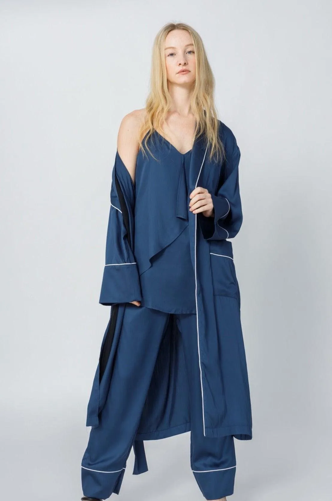 Comfort  Robe Classic Blue