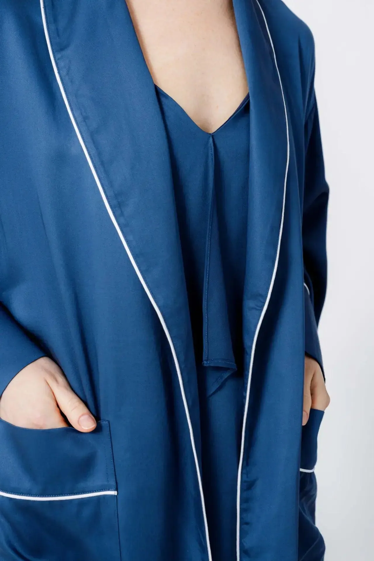 Comfort  Robe Classic Blue