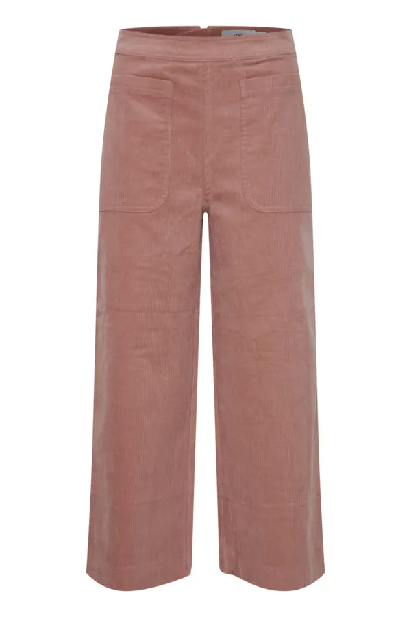 Cordy Trousers Ash Rose