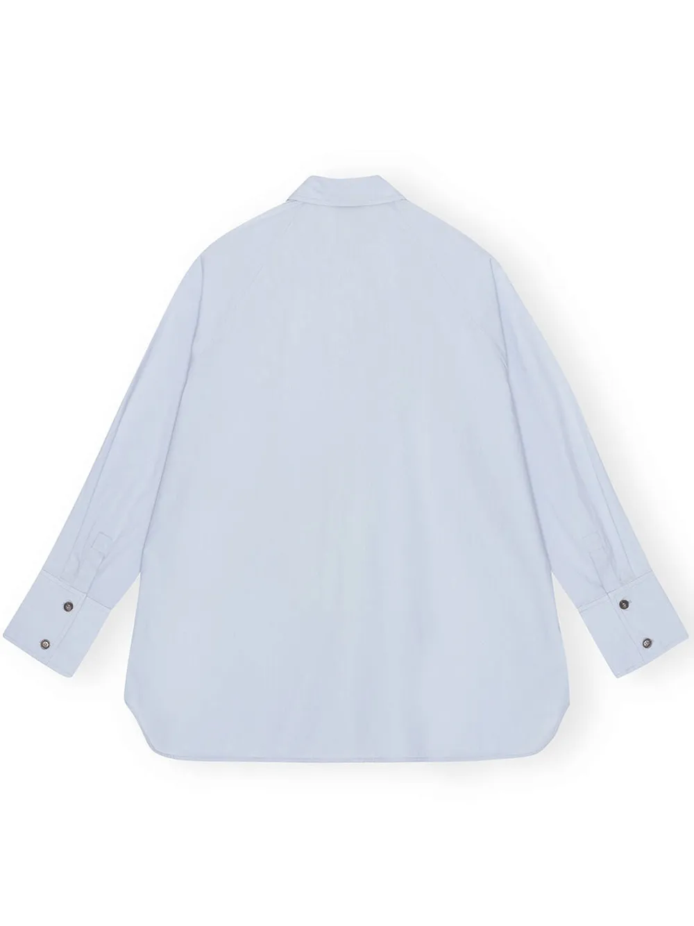 Cotton Poplin Oversize Raglan Top