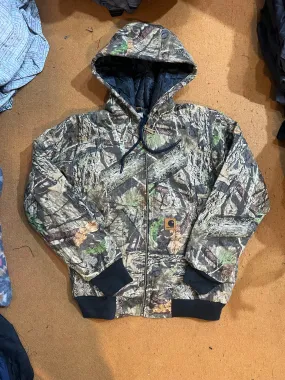 Custom handpick Carhartt Rework Style Camo Hooded jackets