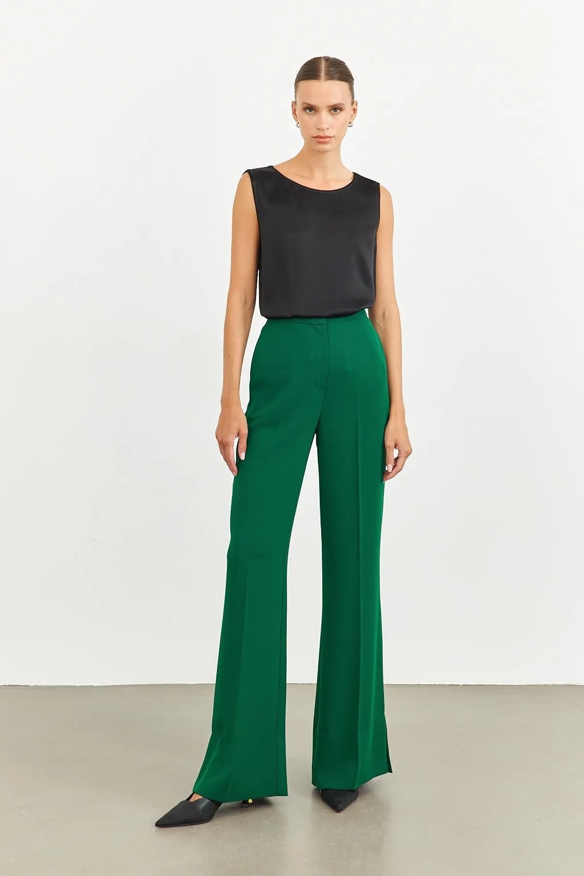 Deep Green Trousers