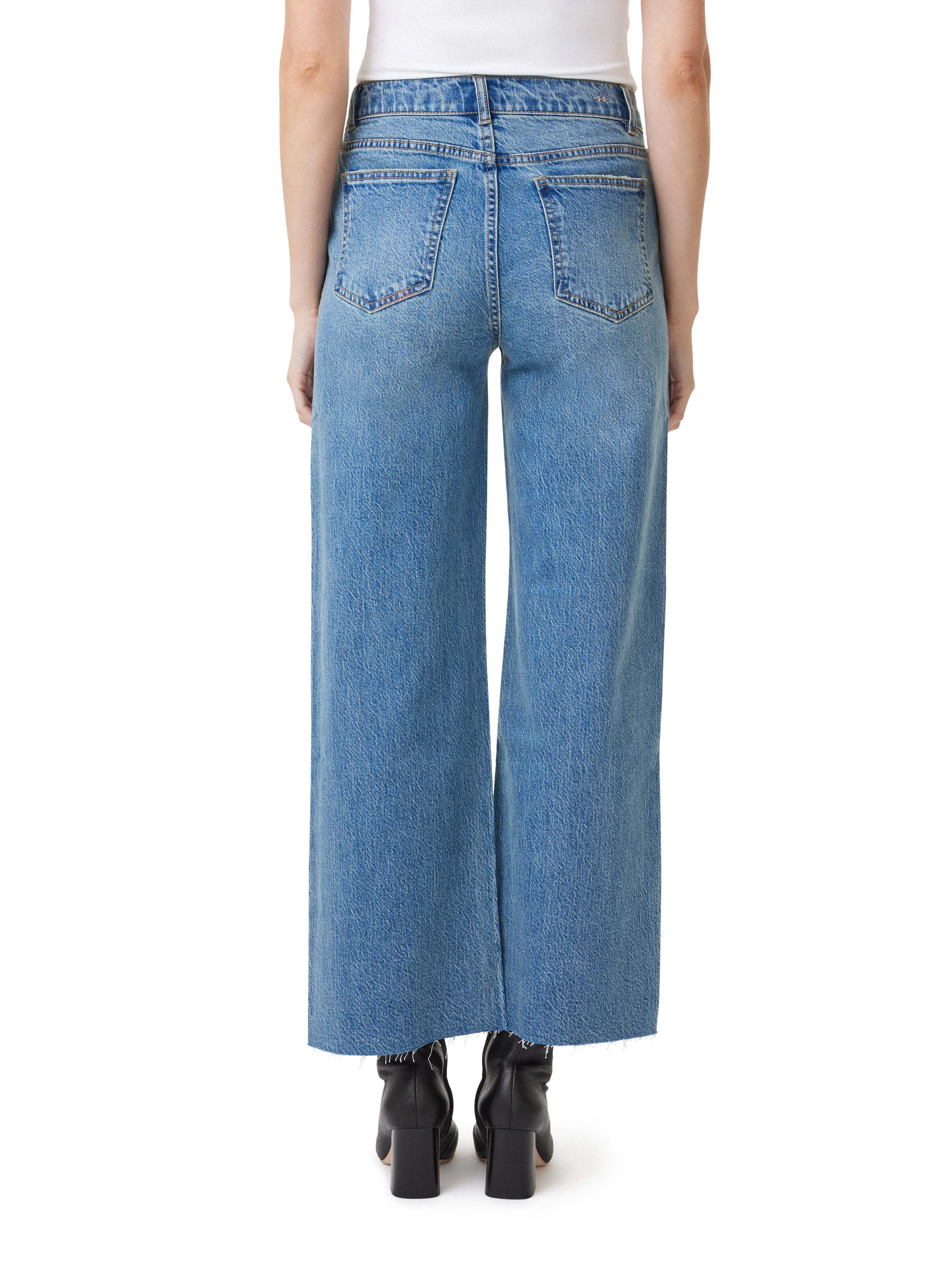 DENVER WIDE LEG CROP JEAN