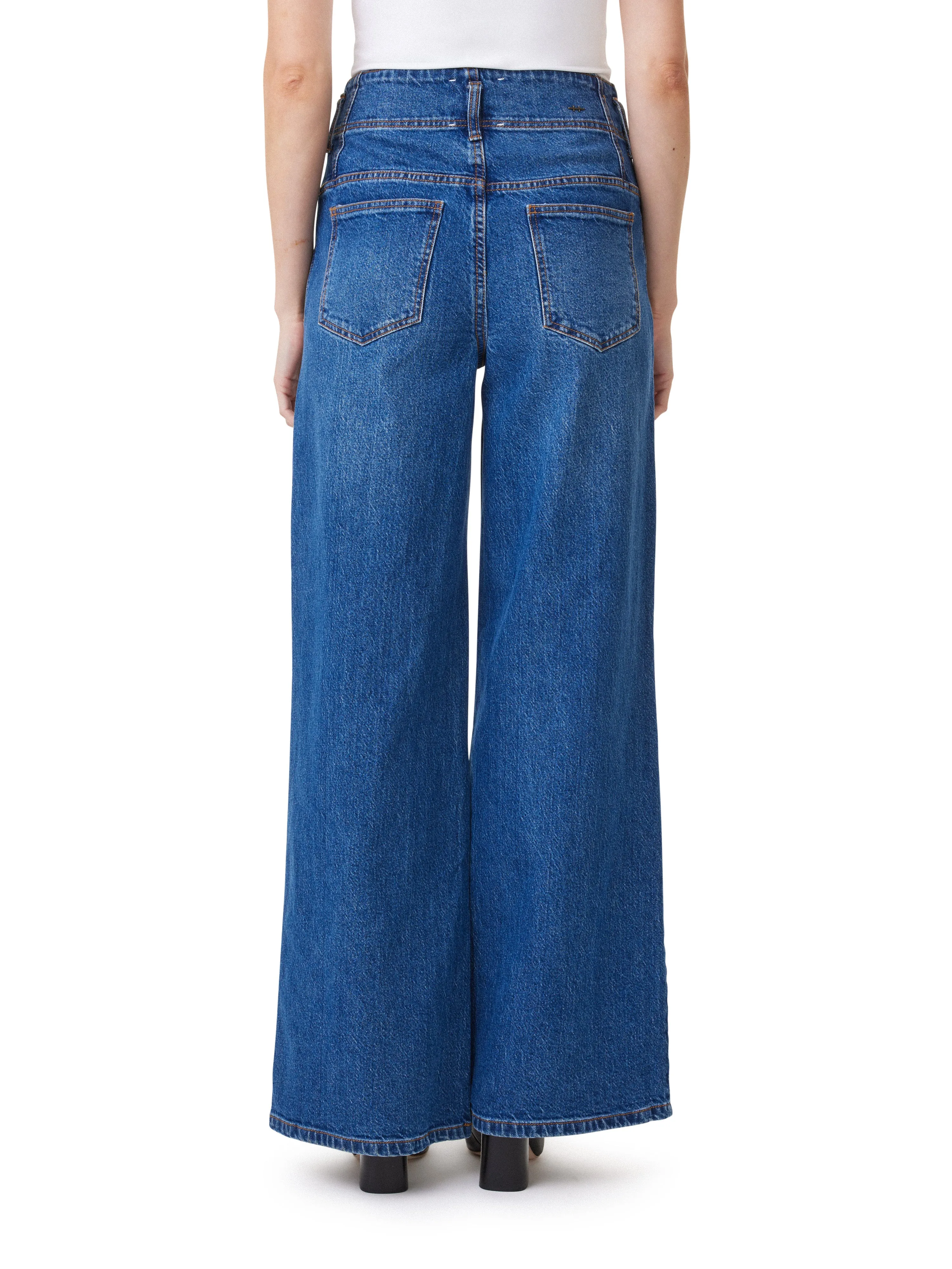 Easton Extended Wide Leg Jeans