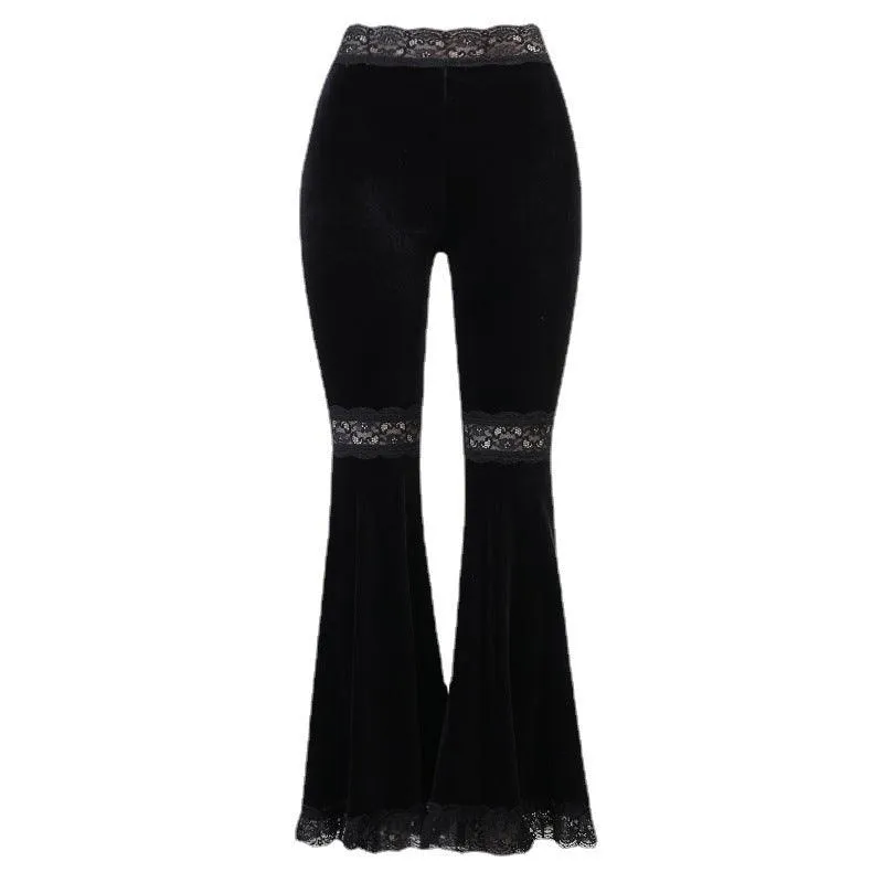 Fashion Hip Hop Bell-bottom Pants