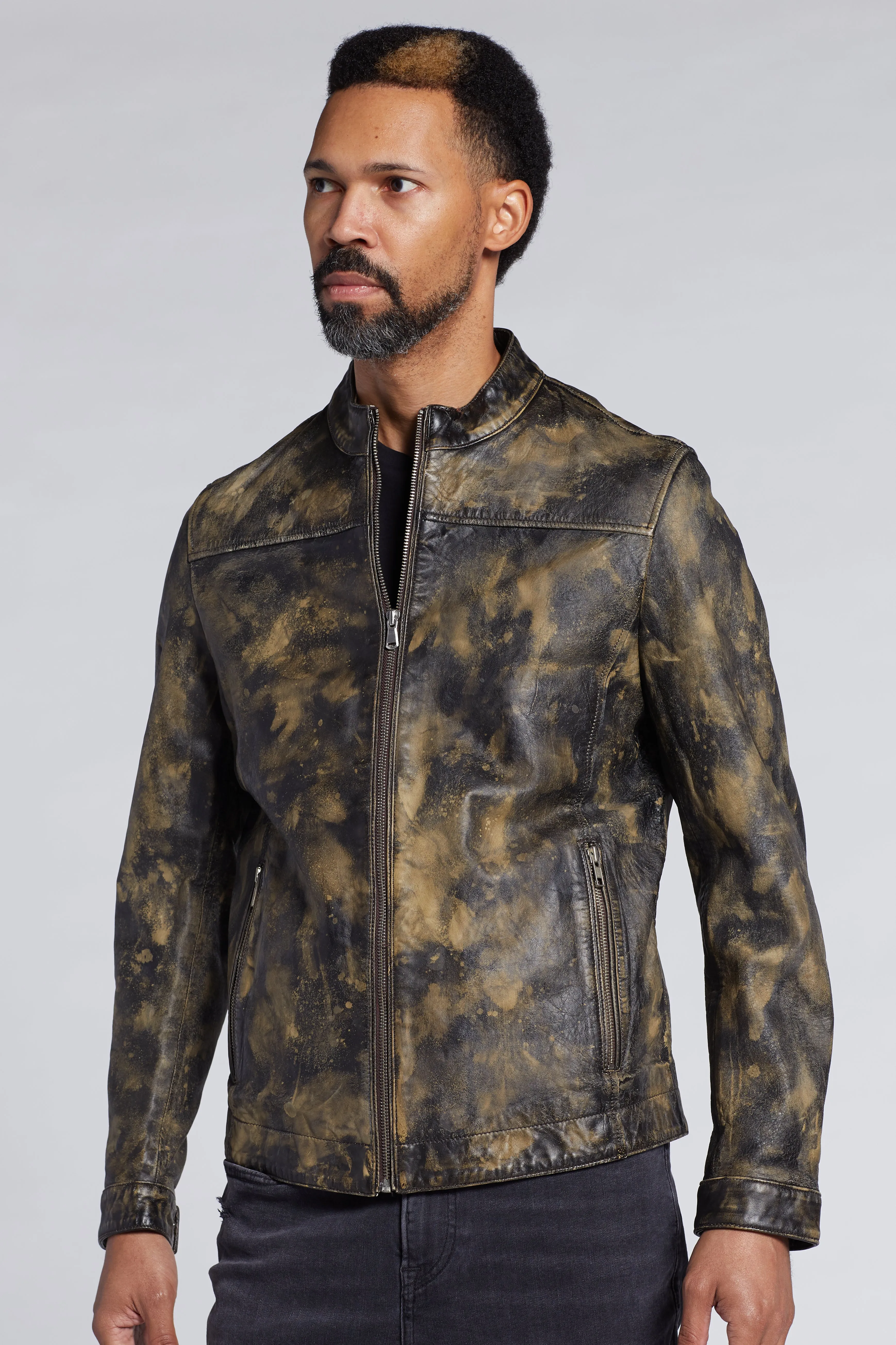 GIULIO Classic Moto Jacket