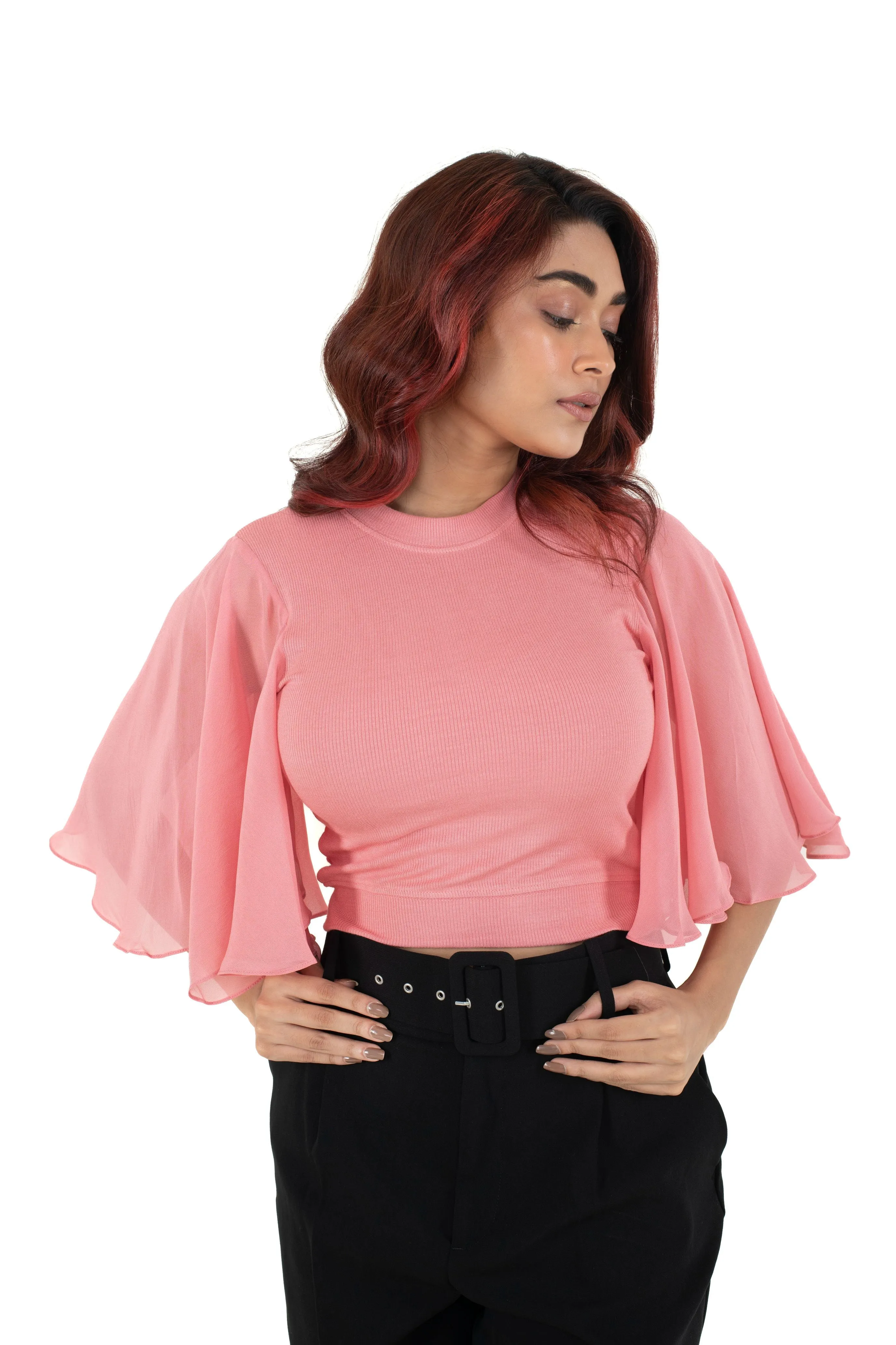 Hosiery Blouses- Butterfly Sleeves