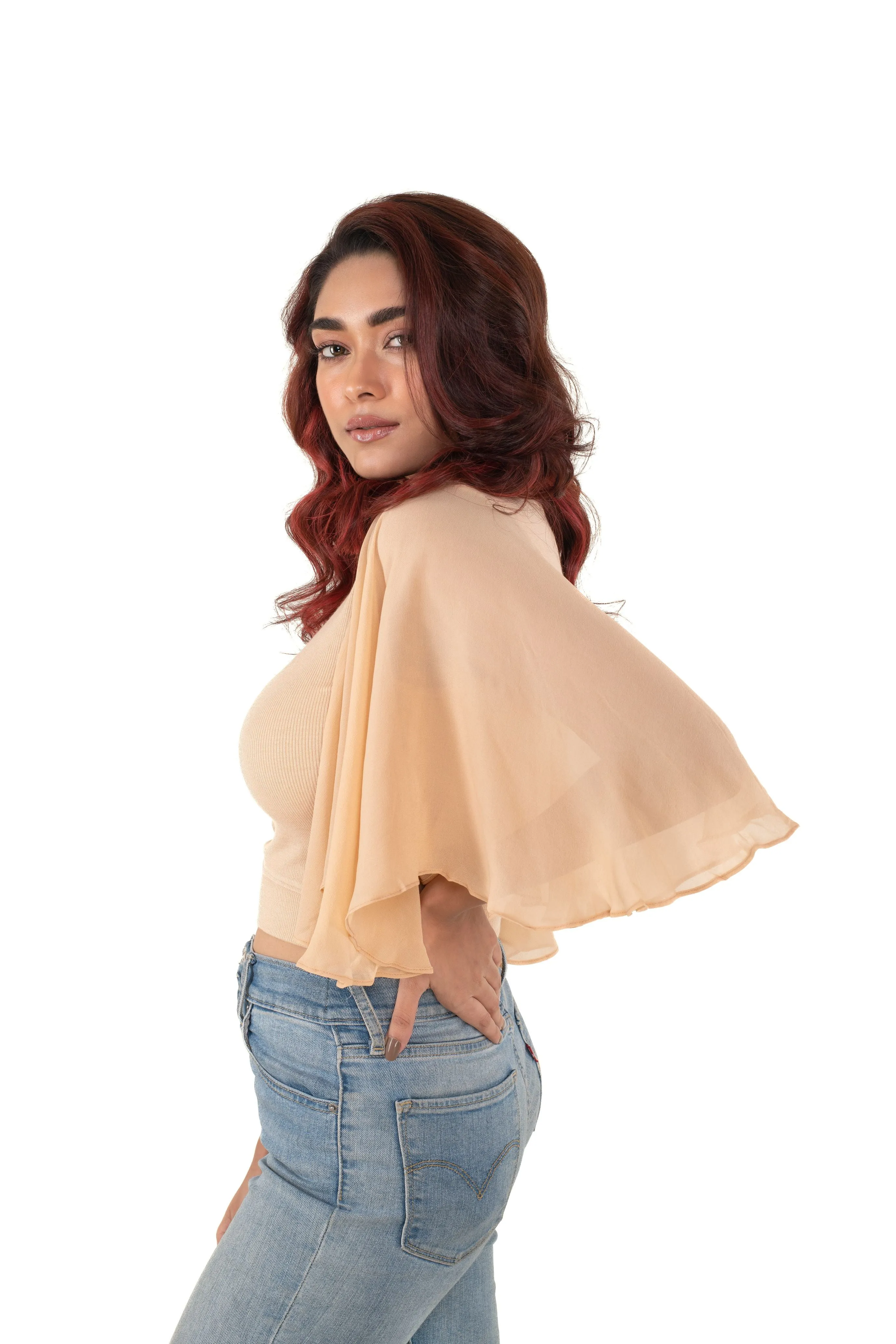 Hosiery Blouses- Butterfly Sleeves