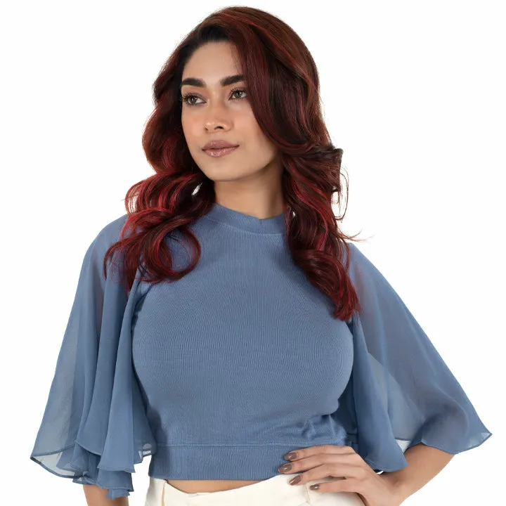 Hosiery Blouses- Butterfly Sleeves