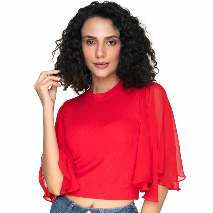 Hosiery Blouses- Butterfly Sleeves