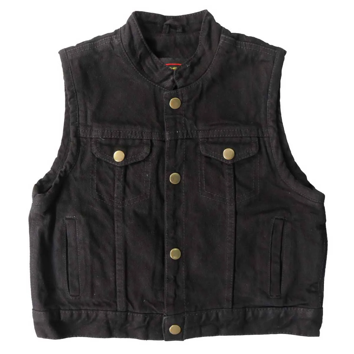 Hot Leathers VSK1004 Kids Toddler Black Denim Biker Vest