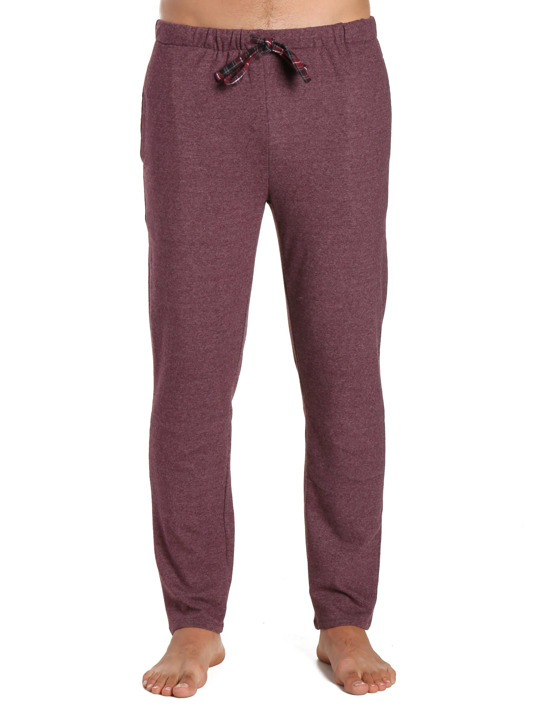 Men's Soft Brushed Rib Slim Fit Lounge Pant