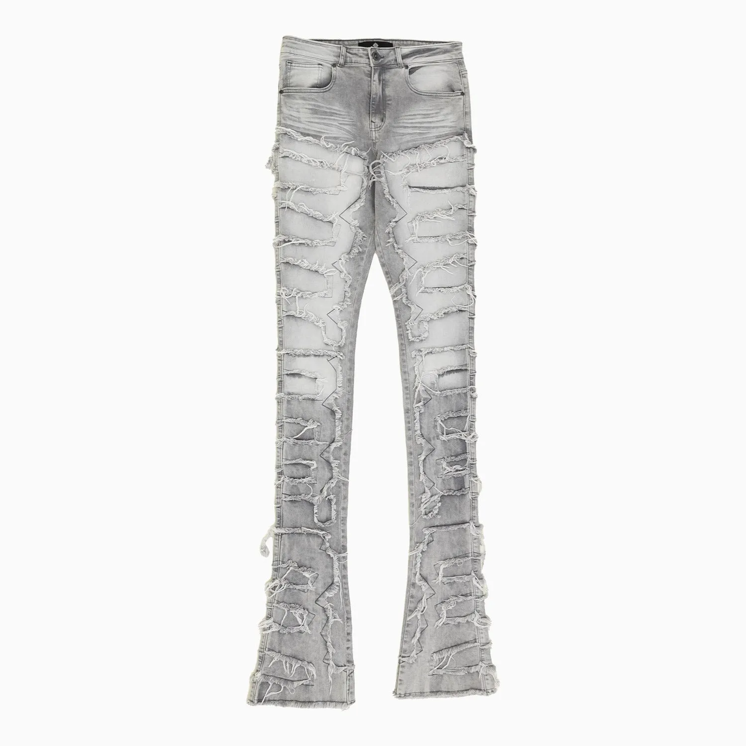 Men's Super Stacked  Skinny Denim Pant