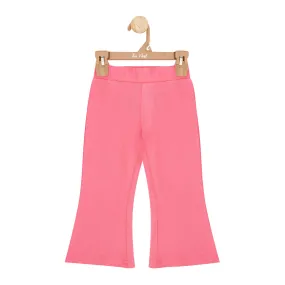 Pink bell bottom trousers