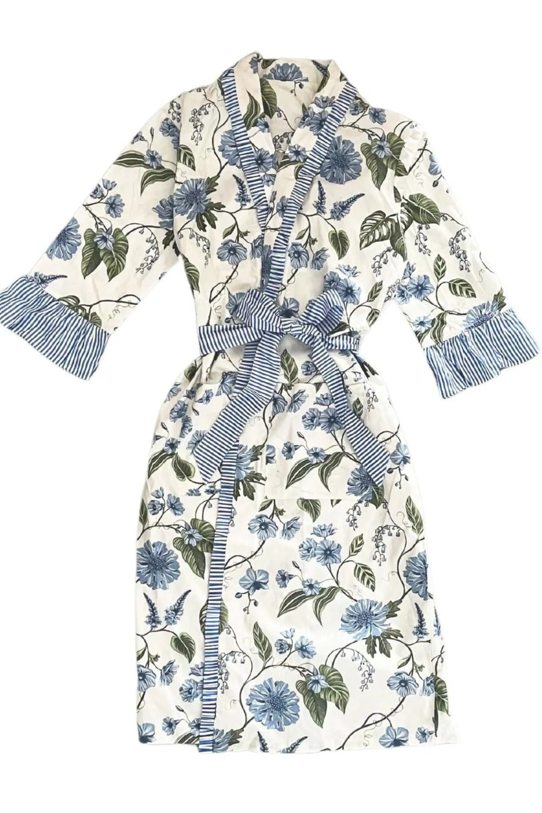 Ruffle Georgie Floral Robe