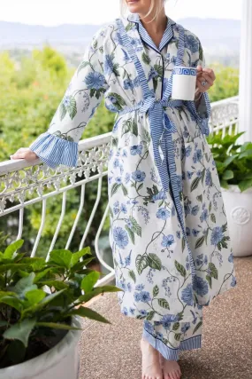 Ruffle Georgie Floral Robe