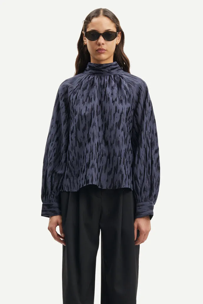 Samsoe & Samsoe Ebbali Inkwell Blouse