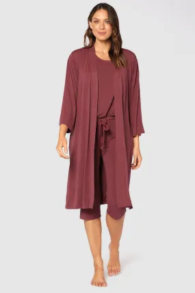 Sleepwear Robe - Burgundy