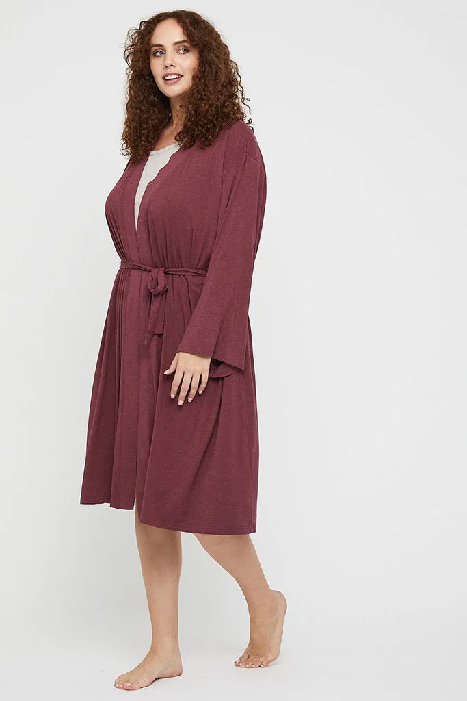 Sleepwear Robe - Burgundy