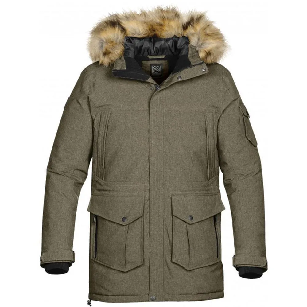 Stormtech Men's Sage Heather Explorer Parka