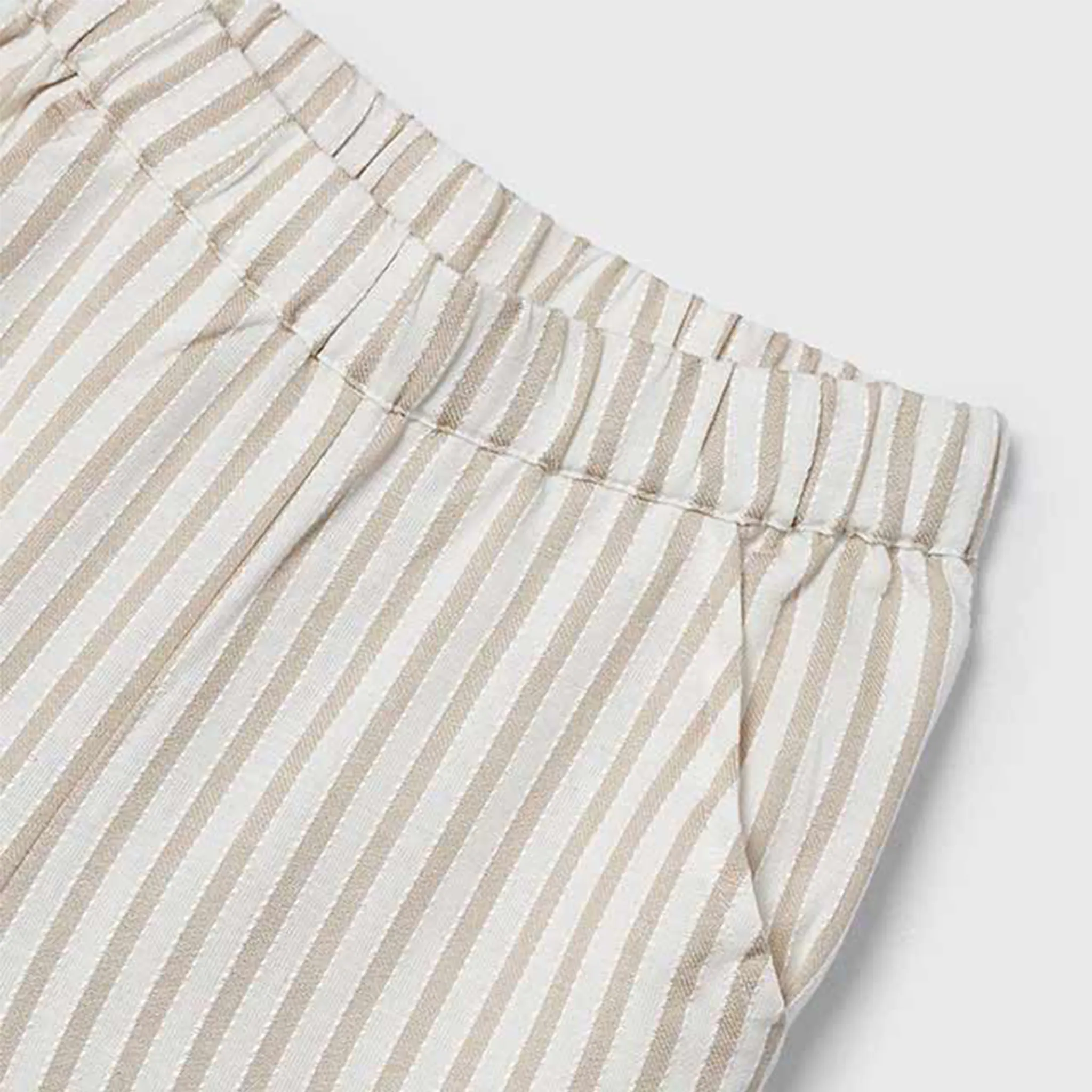 Striped Long Trousers and Top Set