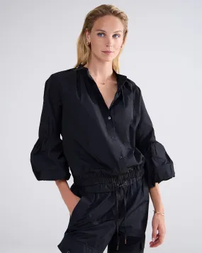 Taft Blouse in Black