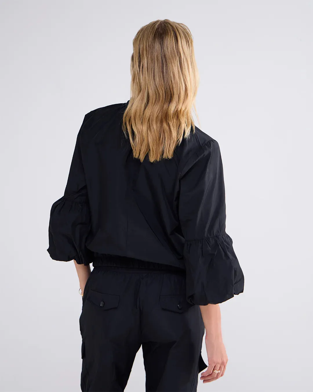 Taft Blouse in Black