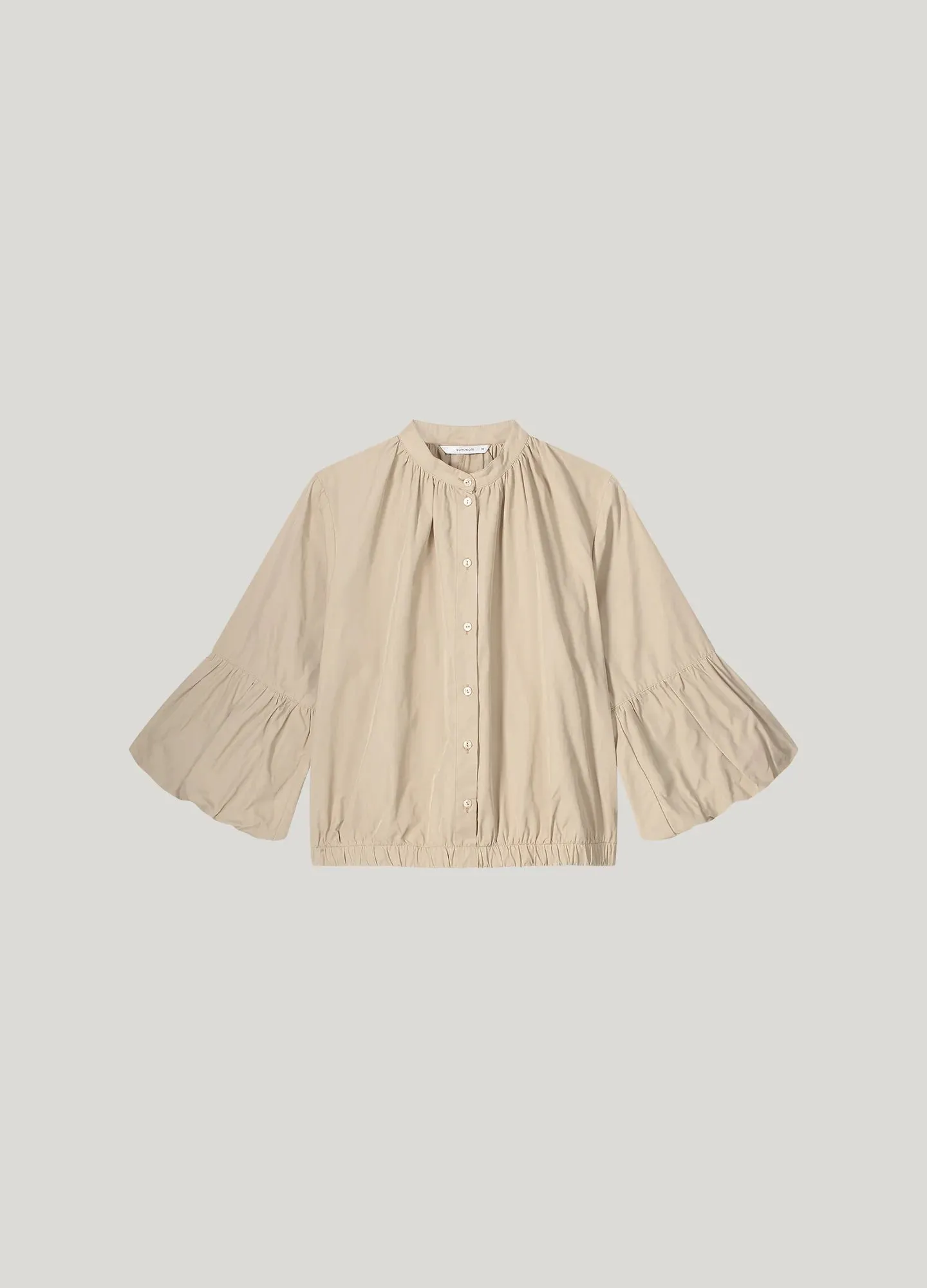 Taft Blouse in Dune