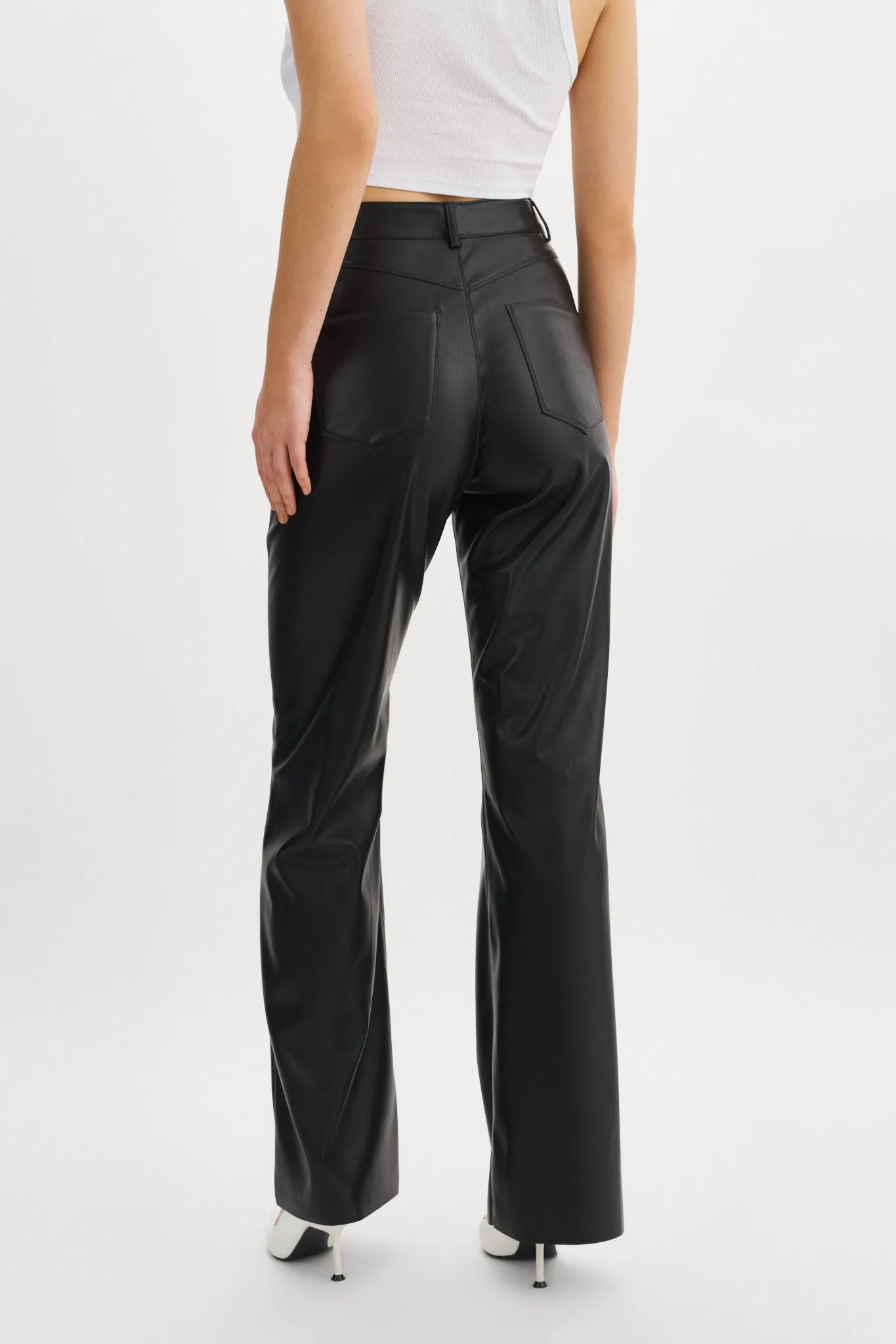 TAVI | Faux Leather Pants