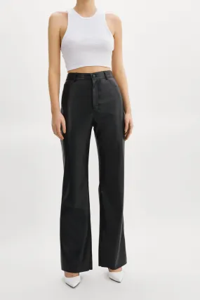 TAVI | Faux Leather Pants