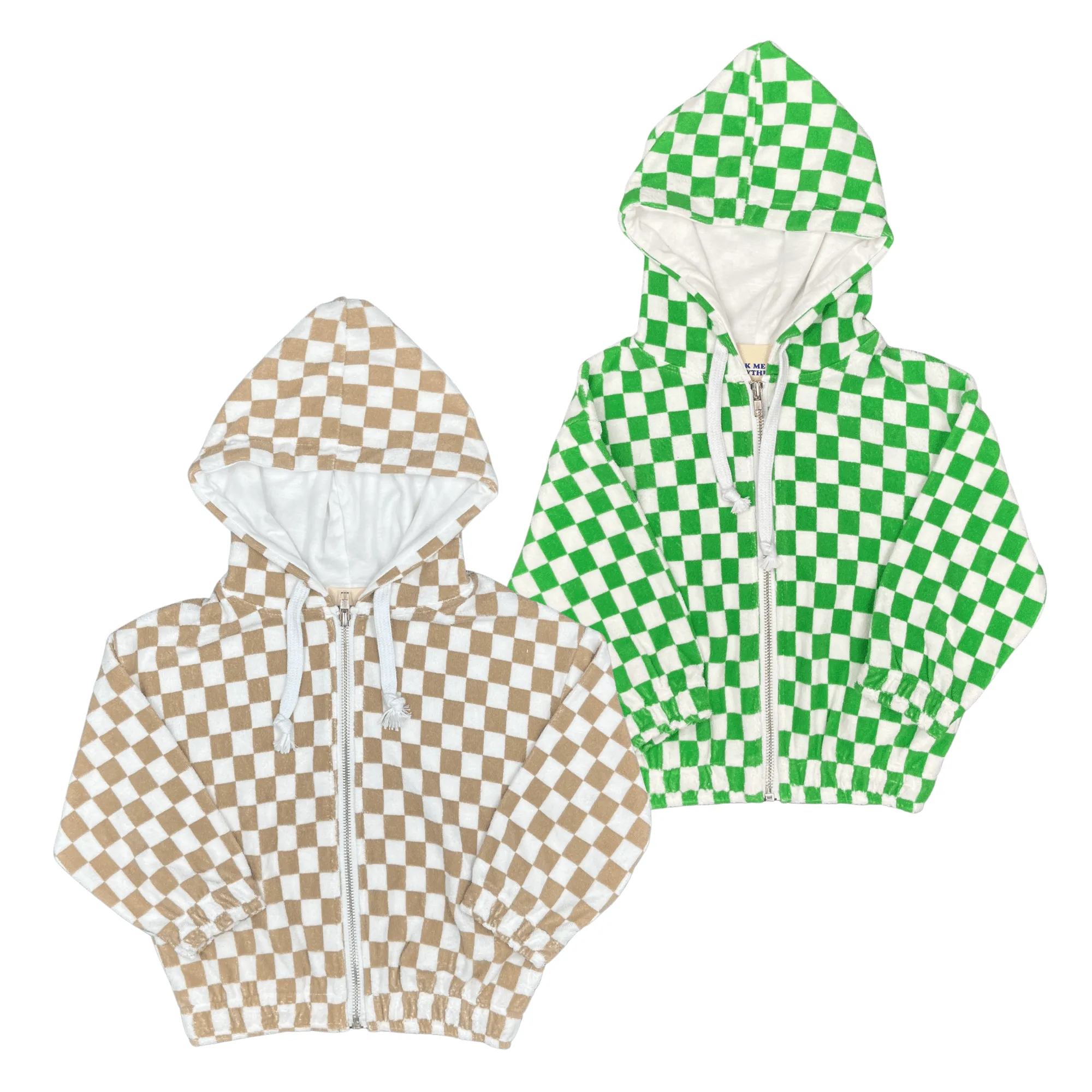 Terry Checker Hoodie