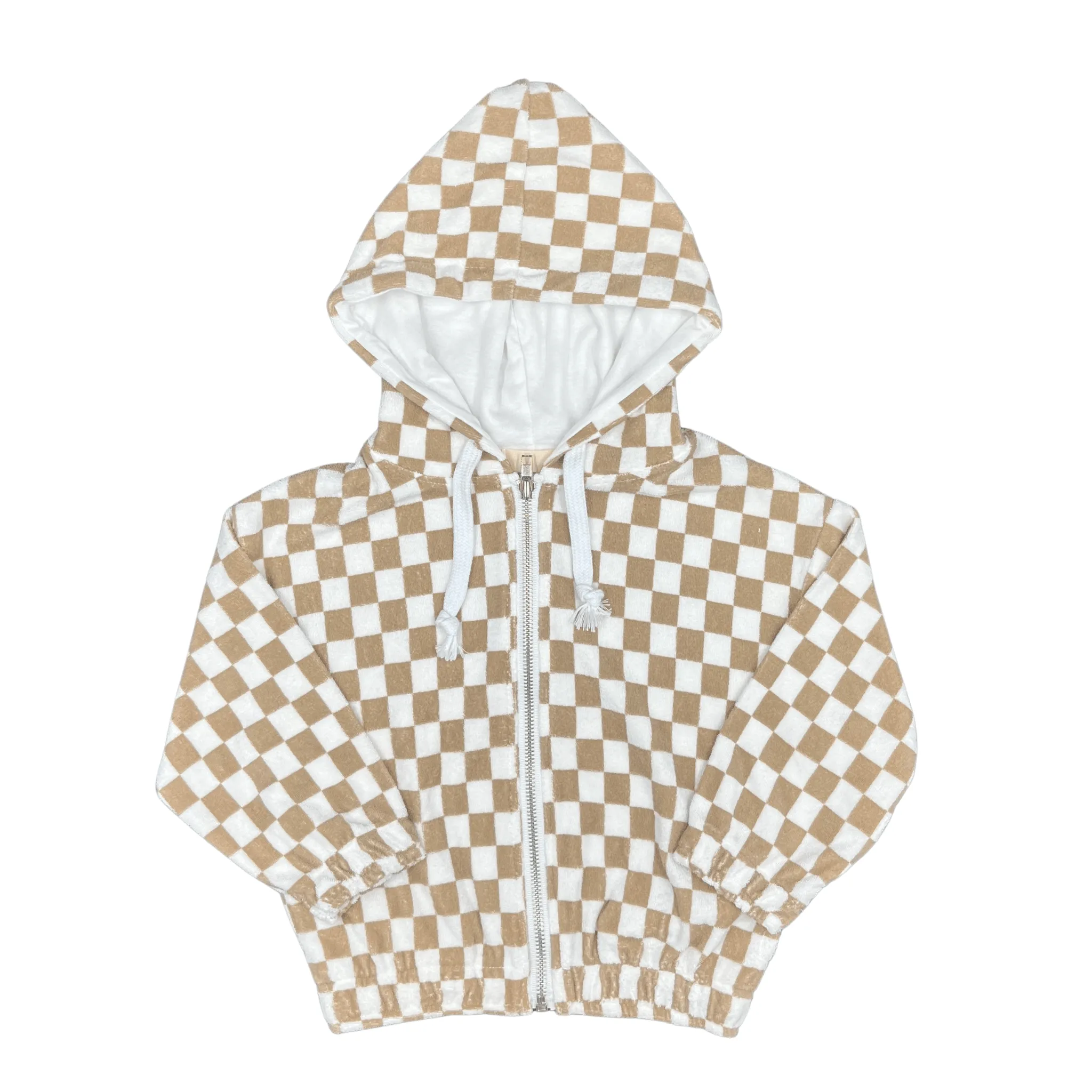 Terry Checker Hoodie