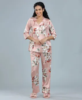 Velure Trendy Fashion Floral Print Night Suit