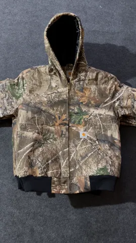 Vintage Carhartt Rework Style Realtree Camo Hoodies - MOQ 20 pcs