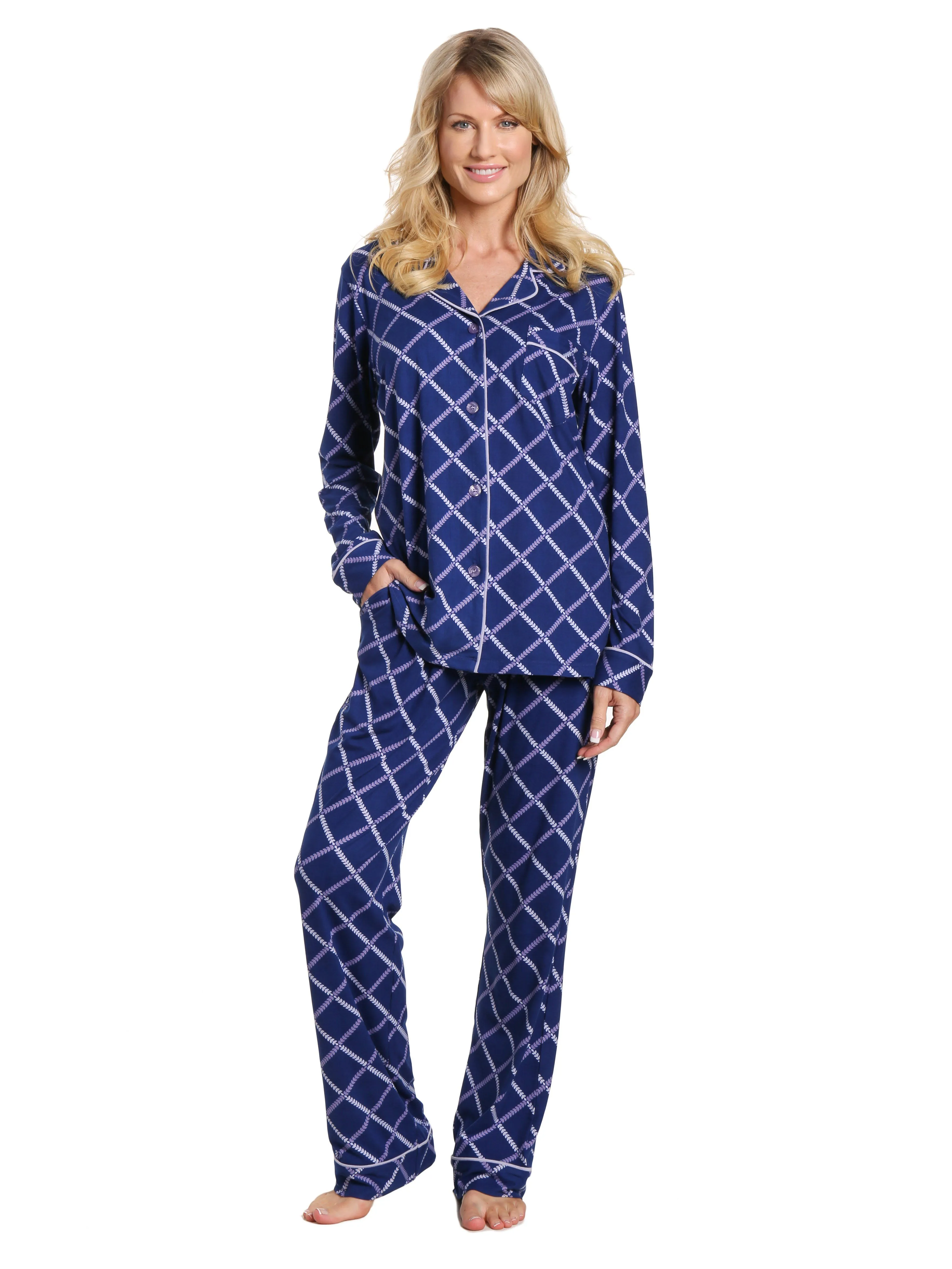 Women's Butter Soft Knit Pajama Sleepwear Set